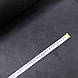 Тканина сатин із малюнком, королівська лілія графітового кольору (ТУРЦІЯ шир. 2,4 м) (SAT-J-FR-0021), фото 2