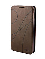 Чохол-книжка ОСКАР Samsung i9295 коричневий
