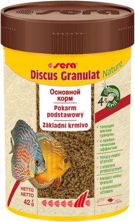 Сухой корм для аквариумных рыб, дискус в гранулах сера sera Discus Granulat Nature 4,2кг 10000мл - фото 3 - id-p1380838878
