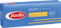 Паста з твердих сортів пшениці Барілла Букатіні Barilla Bucatini n.9 500 г