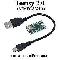 Teensy 2.0 USB плата разработчика на ATMEGA32U4 keyboard mouse teensy for Arduino AVR ISP