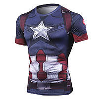Компресійна футболка Капітан Америка (M) Top Bear ABC