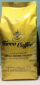Кава у зернах Ricco Coffee Crema Aroma Italiano 500 гр