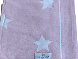 Дитячий плед Maison Dor Baby Tricot Blanket Pink & White трикотаж 70-90 см рожевий, фото 4