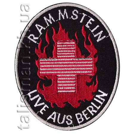 Нашивка RAMMSTEIN 4 Live aus Berlin