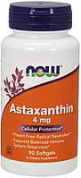 Астаксантин Now Foods Astaxanthin 4mg 90 гелевих капсул