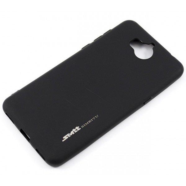 Чохол-бампер силіконовий SMTT Xiaomi Redmi Note2 (чорний)