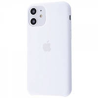 Чехол Silicone Case для iPhone 11 White (силиконовый чехол белый силикон кейс на айфон 11)