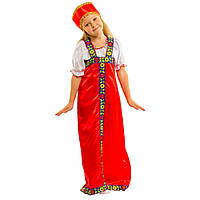 Карнавальный костюм АЛЕНУШКА, детский национальный костюм для девочки, русская красавица