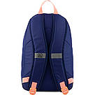 Рюкзак молодіжний GoPack City Синій, Персиковий GO20-159l-3, фото 3