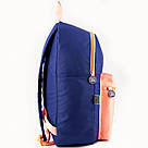 Рюкзак молодіжний GoPack City Синій, Персиковий GO20-159l-3, фото 5