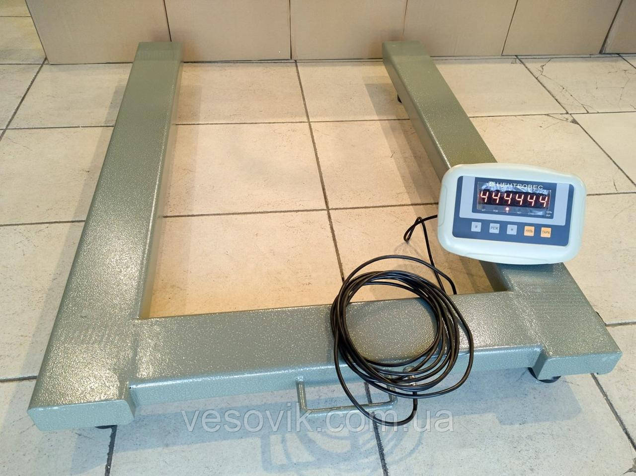 Ваги паллетні ВПЕ-Центровес-3П 3000 кг RS232, фото 1