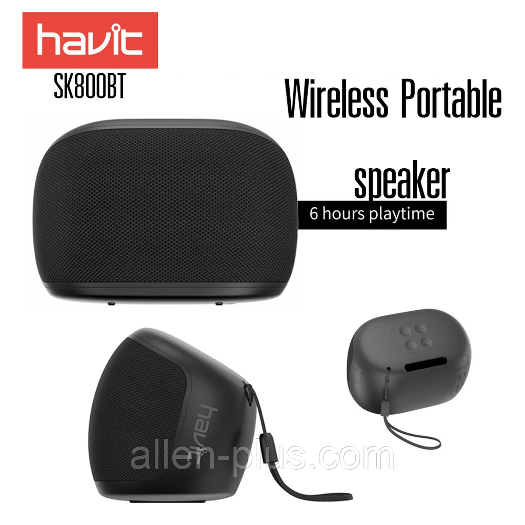 Акустическая колонка HAVIT, bluetooth speaker  HV-SK800BT, Black