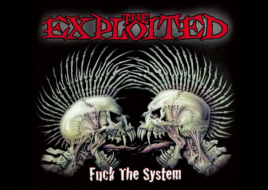 Плакат EXPLOITED Fuck the System