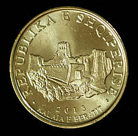 Монетазель 10 лій 2013-18 рр. Міцність Берати