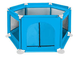 МАНЕЖ дитячий блакитний 8494