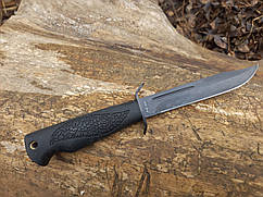 Ніж тактичний Фінка + чохол зі шкіри