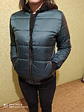 Весняна жіноча куртка розмір 44 46 коротка жіноча куртка спортивна куртка для дівчат весна 2021, фото 2