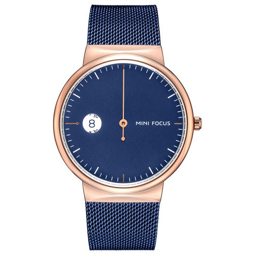 Годинник наручний Mini Focus MF0182G Blue-Cuprum-Blue, фото 1