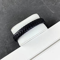 2B Rich Bracelet 6 mm, 19 cm Black-Silver