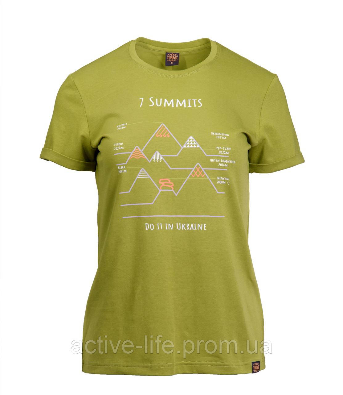 Футболка Turbat 7 Summits жіноча