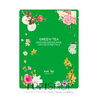 Маска для лица тканевая EYENLIP Green Tea Moisture Essence Mask (8809555250234)