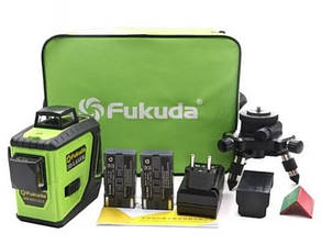 ✷БІРЮЗОВИЙ ПРОМІНЬ✷ Лазерний рівень Fukuda MW-93T-2-3GX + 2 Li-ion 2600mAh