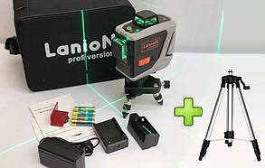 OSRAM діод 50м🡺Лазерний нівелір LanioN (Fukuda) 3D-EU+ШТАТИВ 1.2 м☝Професійна серія☝1 рік гарантія
