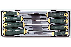 Набір викруток Force 2084 8 пр. (РН, шліцьові)