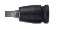 Головка-біта шлицевая Force 2435508 1/2" (SL) ударна 8 мм, L=55 мм