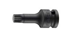 Головка-біта Force 24807816 1/2" Spline цілісна, ударна М16, L= 78 мм