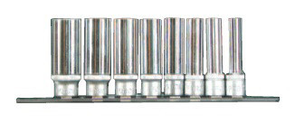 Набір головок Force 3082 3/8" 6-гр. глибоких 8 пр. (8-19 мм)