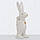 Статуетка кролик Труді біла кераміка h8см Гранд Презент 2008077, фото 2