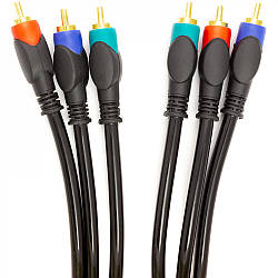 Кабель PowerPlant 3 x RCA M - 3 x RCA M, 3 м