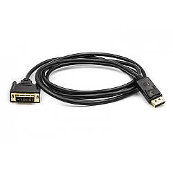 Кабель PowerPlant DisplayPort - DVI 1.8м, Black