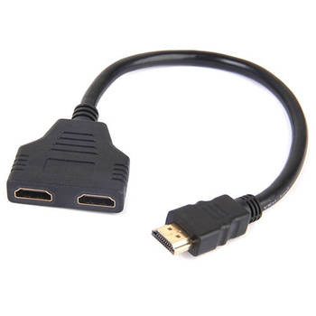 Спліттер HDMI - 2 HDMI, розгалужувач, комутатор