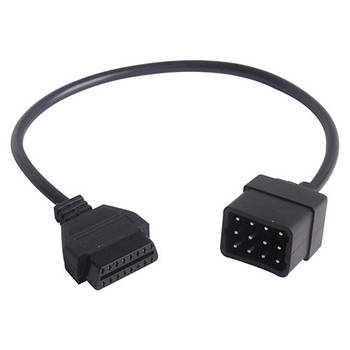 Перехідник з OBD2 16pin мама на Renault 12pin тато