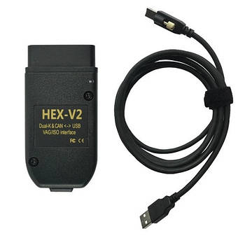 VAG COM VCDS 18.9 HEX CAN OBD2 USB сканер діагностики авто
