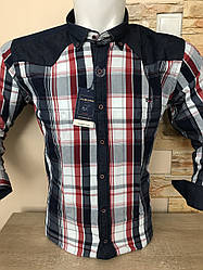 Чоловіча сорочка з довгим рукавом ALBIARO 100% котон