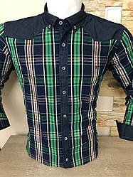 Чоловіча сорочка з довгим рукавом ALBIARO 100% котон