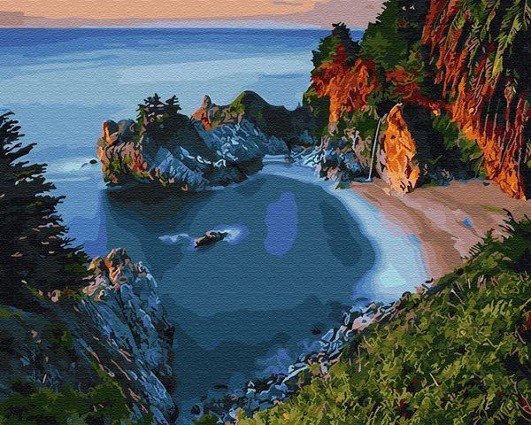 Картини за номерами 40х50 см Brushme морська затока (GX 29402), фото 1