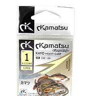 Крючки Kamatsu KAYO Heavy Carp K-11044 #1 (5шт)
