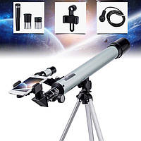 Портативный дитячий телескоп NOCOEX F600 /50 зі штативом, телефонним адаптером, дистанційним затвором