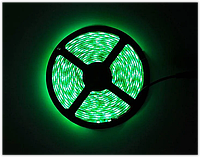 LED Ленты (3528) Green - Зелёный длинна 5м Лед (ВидеоОбзор)