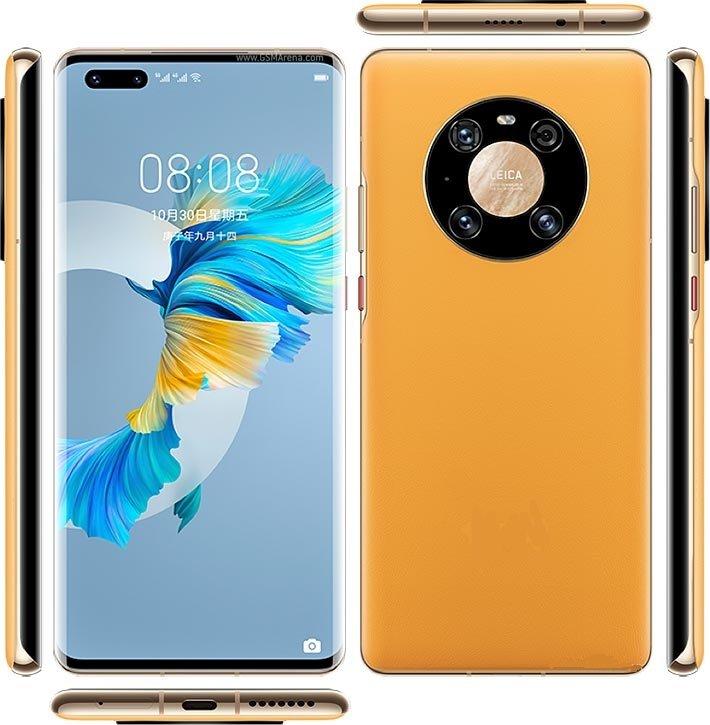 Смартфон Mate 40 Pro gold на Android 10,0, 7,3 -дюймовим екраном