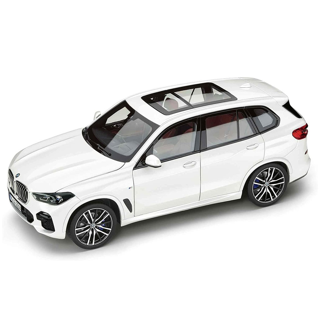 Оригінальна колекційна модель BMW Miniatur X5 (G05), масштаб 1:18, колір Alpine White (80432450996)