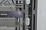 Бічний організатор кабелю з кришкою для шаф MGSE 42U, чорний, фото 4