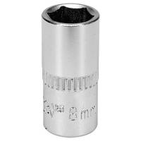 Головка торцева шестигранна 1/4" М8 YATO 25 мм