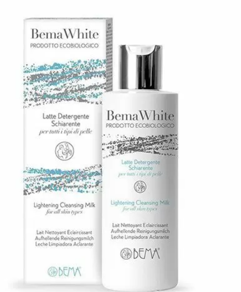 Молочко очищаюче для особи з відбілюючим ефектом Bema White від Bema Cosmetici,200 мл