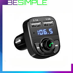 Автомобільний ФМ-трансмітер, Bluetooth ресивер FM MOD CAR X8 BT